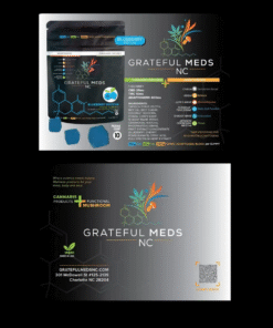 Blueberry Matcha Mushroom Canna Gummy